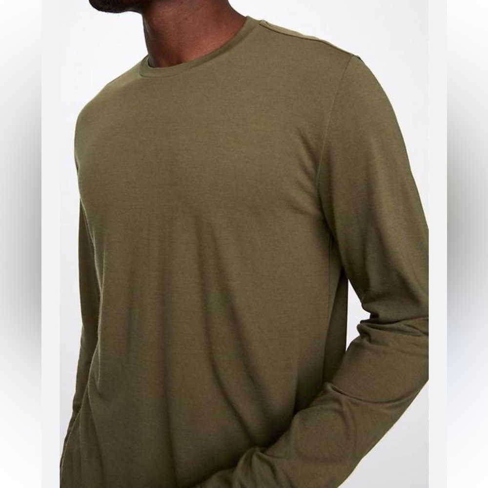 Hill City Everyday Merino Wool Long Sleeve Tee Sz M #0887